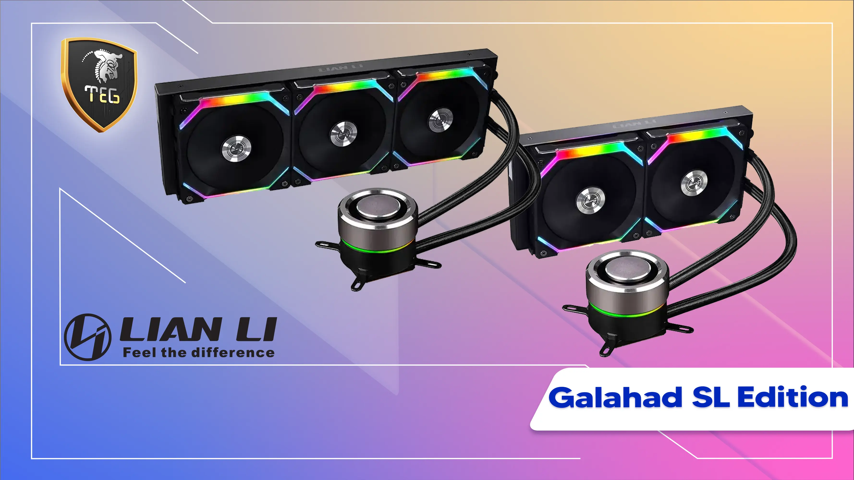 معرفی خنک کننده مایع پردازنده لیان لی مدل Galahad AIO UNI FAN SL Edition